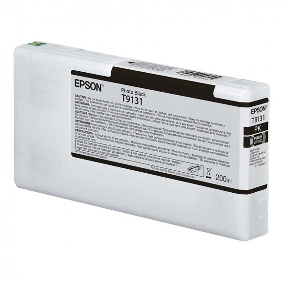 Epson PhotoBlack 200ml Ink for SC-P5000 T9131